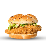 Chicken Fillet Burger Meal 